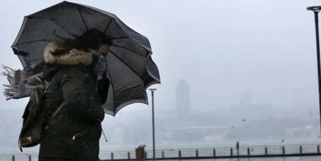 Meteorolojiden kuvvetli rüzgar ve yağış uyarısı!