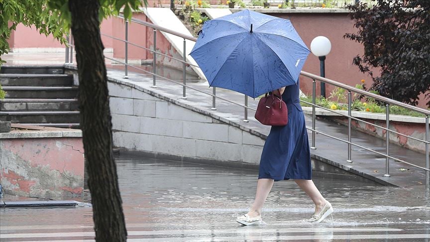 Meteorolojiden kuvvetli yağış uyarısı
