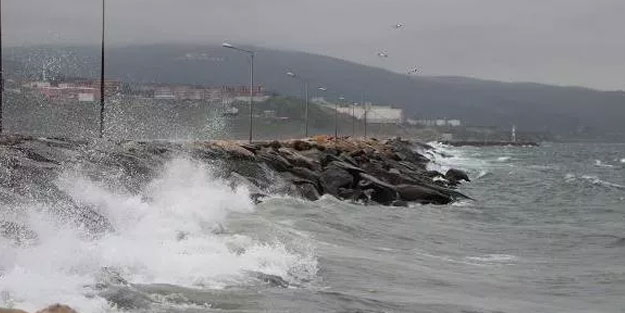 Meteoroloji'den Marmara'da fırtına uyarısı