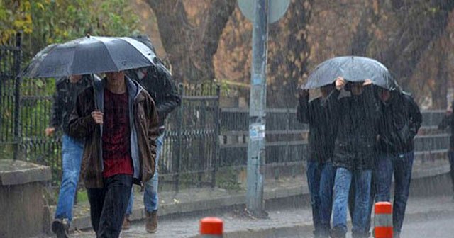 Meteoroloji'den sağanak yağmur uyarısı