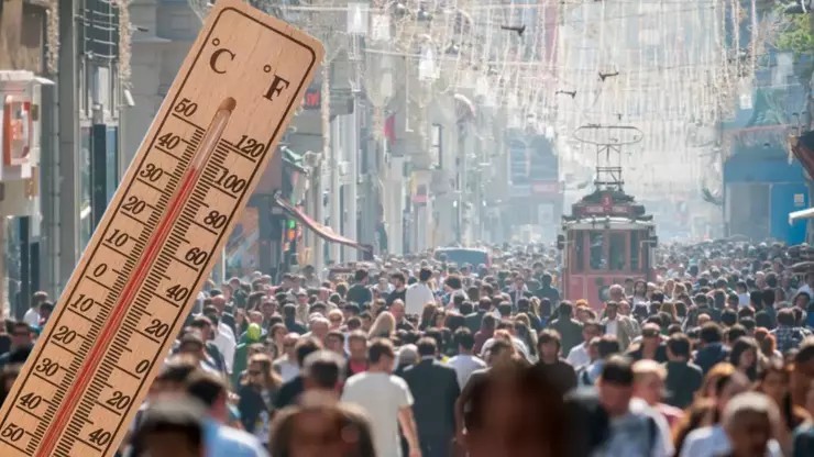 Meteorolojiden sıcaklık uyarısı: Termometreler 12 derece birden yükselecek