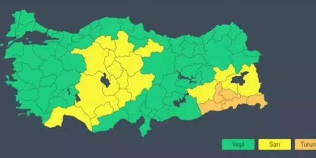 Meteoroloji’den toz taşınımı uyarısı: Yeni hava durumu, Sarı ve turuncu kodlu peş peşe açıklaması! Alarm...