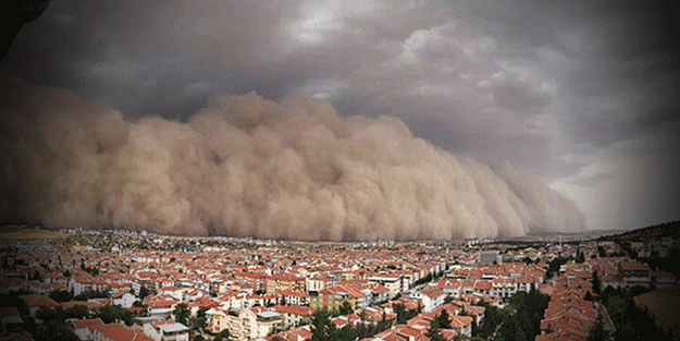 Meteoroloji'den tüm yurda uyarı üstüne uyarı: Sarı kod, sağanak, toz fırtınası