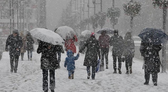 Meteoroloji'den yoğun kar uyarısı