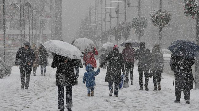 Meteoroloji'den yoğun kar yağışı uyarısı