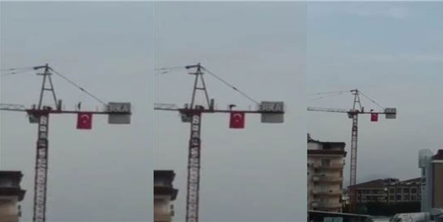 Metrelerce yükseklikte akşam namazı