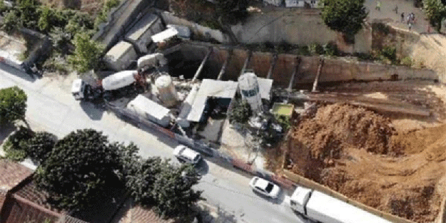 Metro inşaatında göçük! Ölü ve yaralı var