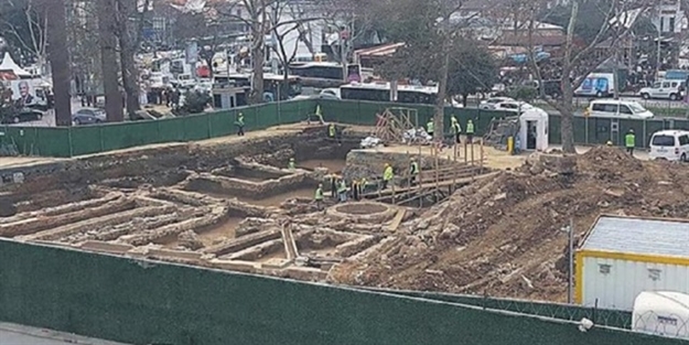 Metro inşaatından tarih çıktı