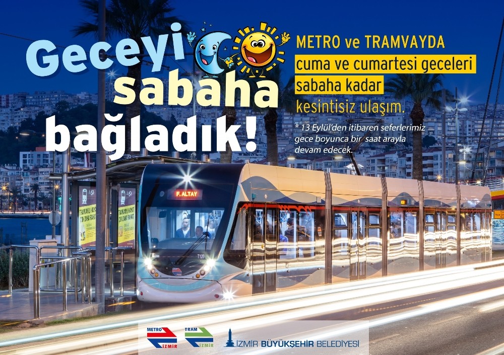 Metro ve tramvayda 