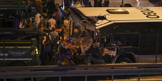 Metrobüs kazasının nedeni ortaya çıktı
