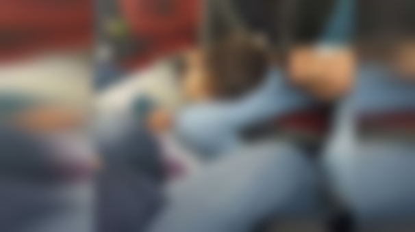 Metrobüste yürek titreten görüntü!