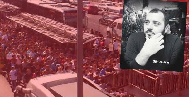 Metrobüsten iner inmez önünü kestiler ve… Dehşet!