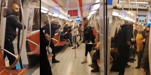 Metroda kadın yolcuya bıçak çeken kişi hakkında karar