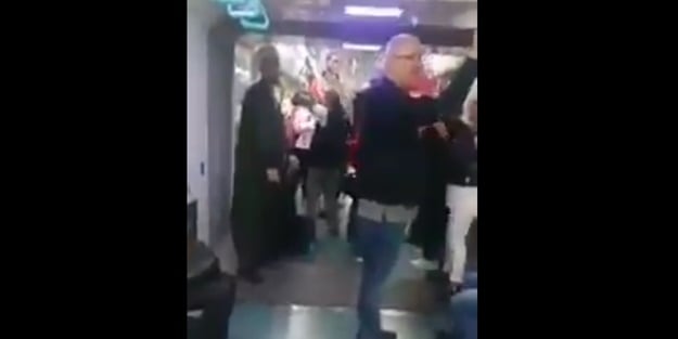 Metroda skandal görüntü! 28 Şubat zihniyeti yeniden sahnede