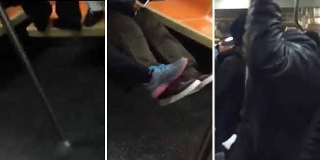 Metroda fare paniği