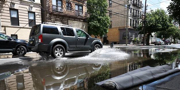 Metroları su bastı! ABD'yi Elsa vurdu