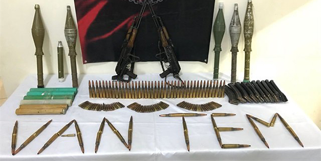 Metruk binada 'anti tank' başlığı bulundu