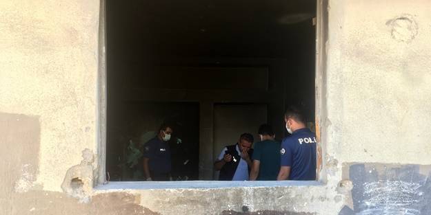 Metruk binada erkek cesedi bulundu