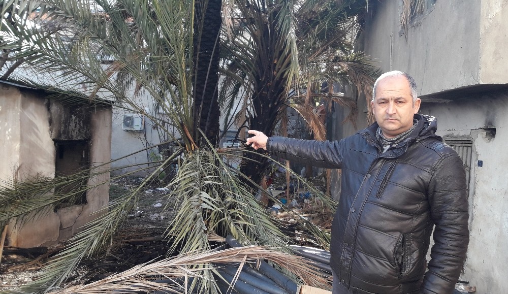 Metruk binadaki yangın mahalleliye korku dolu anlar yaşattı 