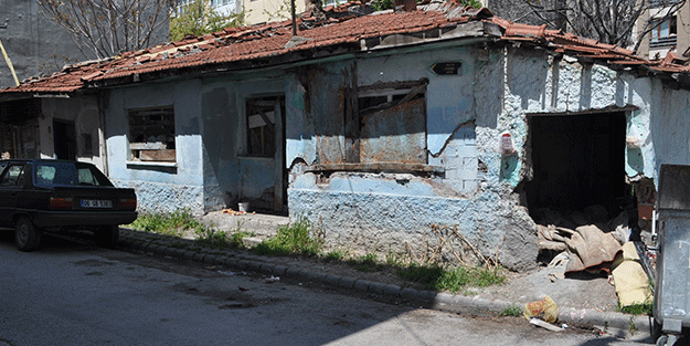 Metruk binaya dadanan tinerciler vatandaşı illallah ettirdi