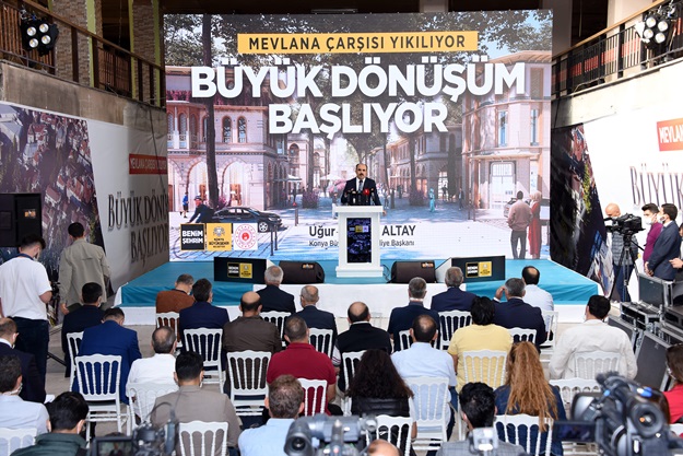 Mevlana Çarşısı yıkılıyor, büyük dönüşüm başlıyor