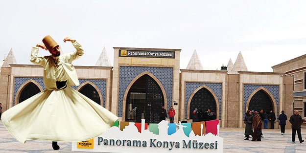 Mevlana dostları sevgi şehri Konya’da
