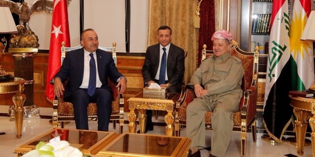 Mevlüt Çavuşoğlu, Barzani ile görüştü