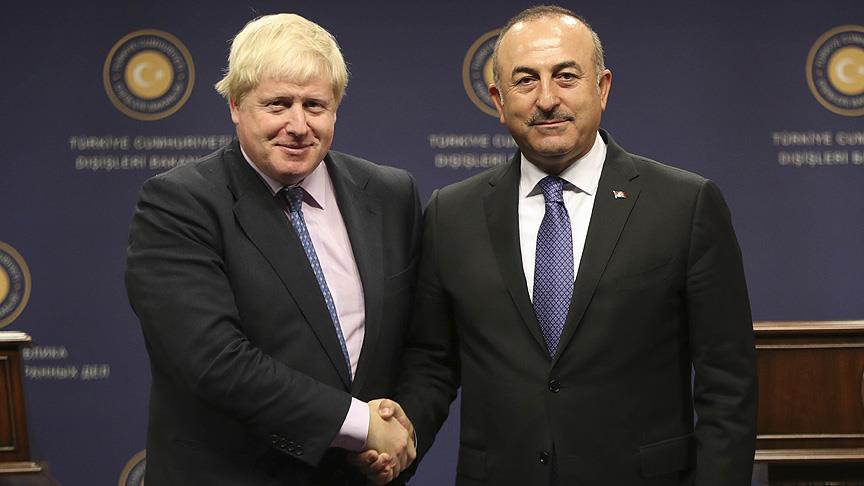 Mevlüt Çavuşoğlu ile Johnson Başika'yı görüştü