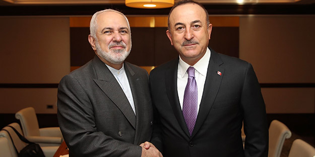 Çavuşoğlu, İranlı mevkidaşı ile görüştü