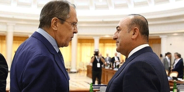 Mevlüt Çavuşoğlu, Sergey Lavrov ile görüştü