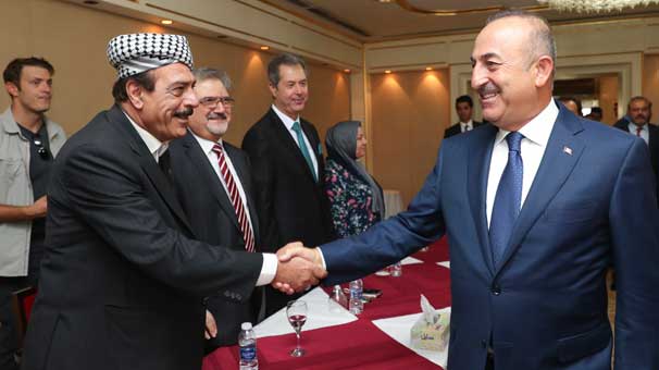 Mevlüt Çavuşoğlu, Türkmen milletvekili ve siyasetçilerle görüştü