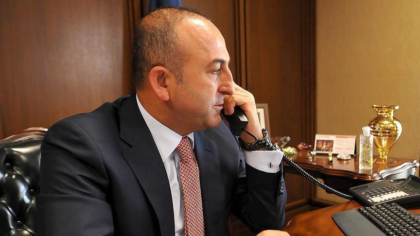 Mevlüt Çavuşoğlu Ürdünlü mevkidaşıyla telefonda görüştü