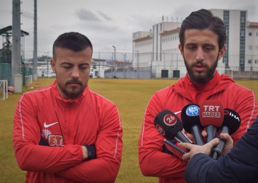 Mevlüt ve Feyzi, Altınordu maçı öncesinde iddialı konuştu 