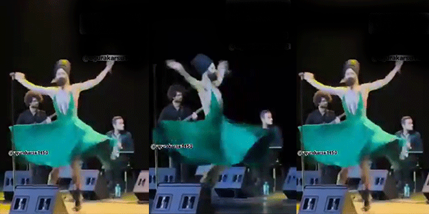 Meydanı boş buldular… Dansözü semazen yaptılar! Bu görüntüler ne zaman son bulacak?