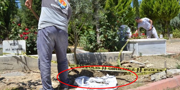 Mezarı açan cinayet ekibi şaşkına döndü