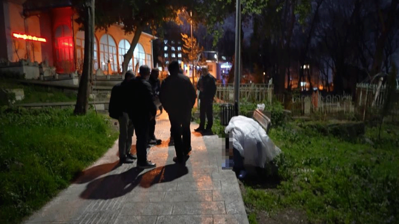 Mezarlıkta üzücü olay