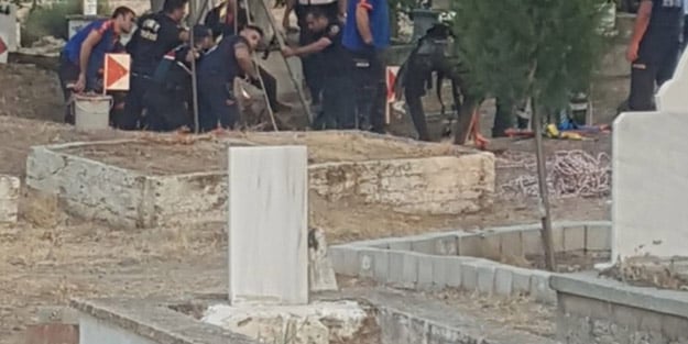 Mezarlıktan yükselen garip sesler şehri ayağa kaldırdı!