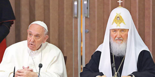 Mezhep savaşı başladı! Papa'dan Moskova'ya kritik uyarı