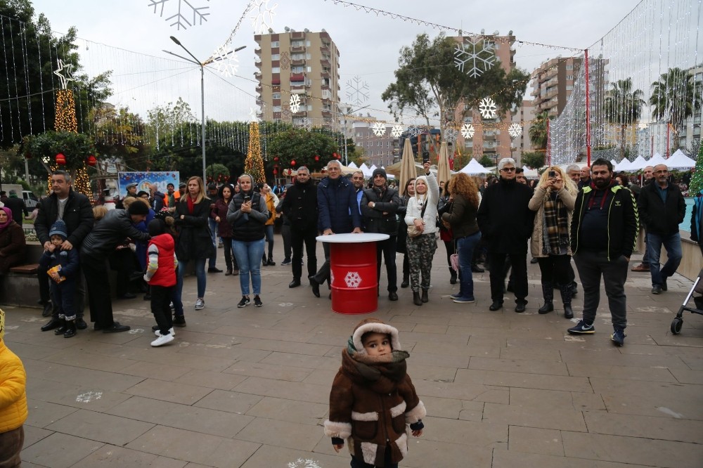 Mezitli’de 4 gün 4 gece yeni yıl kutlaması 