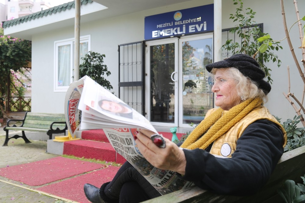 Mezitli’de bulunan emekli evi yoğun ilgi görüyor 