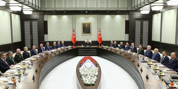 MGK, Erdoğan başkanlığında toplandı