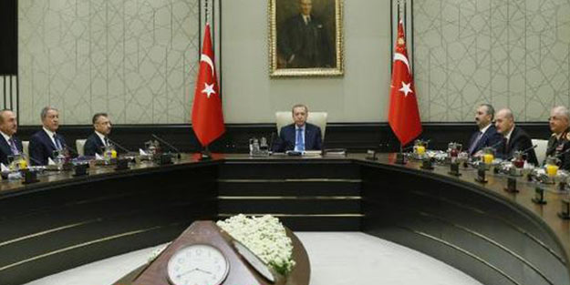 MGK, Erdoğan başkanlığında toplandı