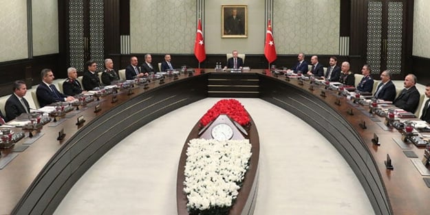 MGK Toplantısı sona erdi