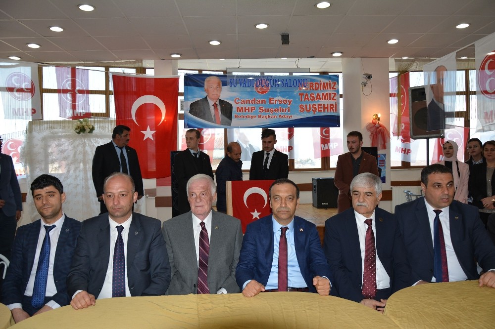 MHP adaylarını tanıttı 