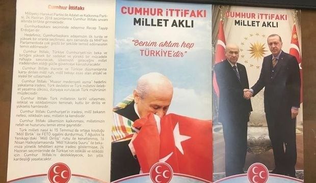 MHP broşüründe dikkat çeken detay!