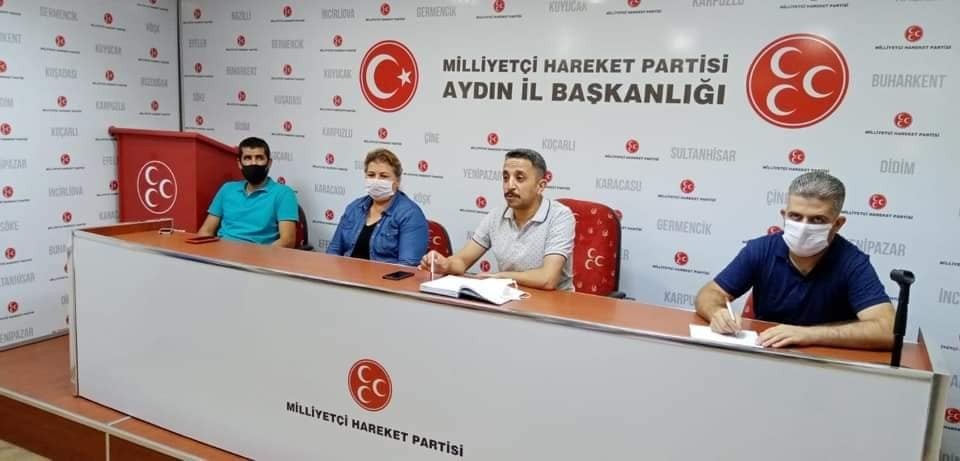 MHP Efeler İlçe Teşkilatı 3 ay aradan sonra tekrar toplandı 