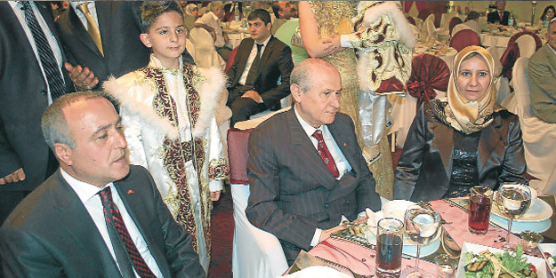 MHP Genel Başkanı Bahçeli, kirve oldu