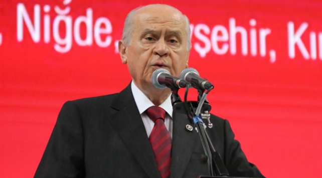 MHP Genel Başkanı Bahçeli: Türk bayrağı Afrin gibi Kandil'e de dikilmelidir