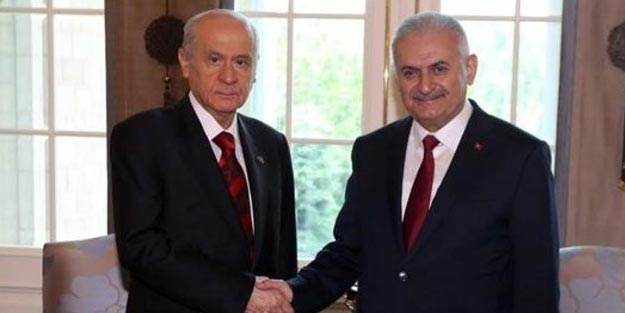 MHP Genel Başkanı Bahçeli'den Yıldırım'a tebrik