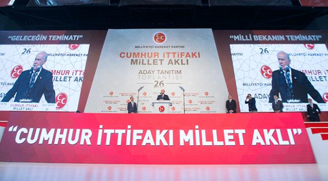 MHP Genel Başkanı Devlet Bahçeli'nin tercihi temalı mitingler oldu